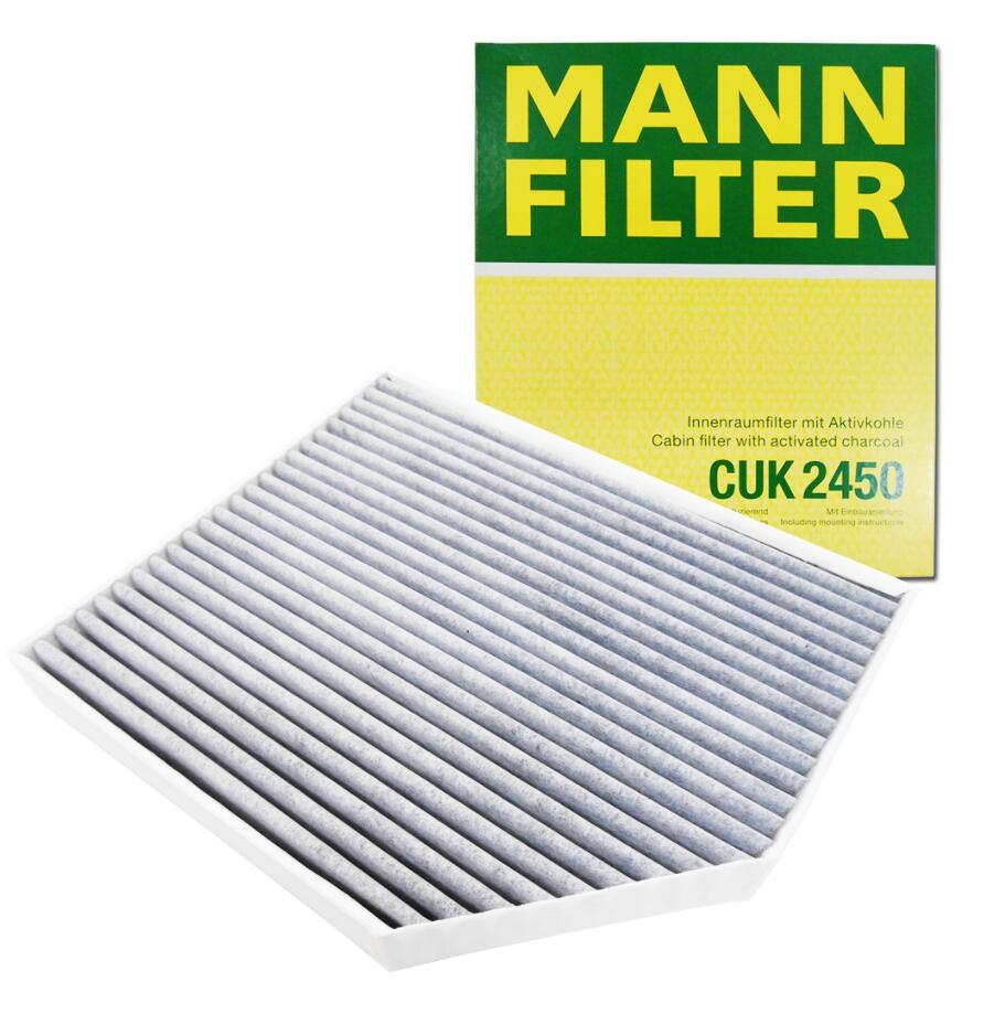 Audi Porsche Cabin Air Filter (Activated Charcoal) 8K0819439B - MANN-FILTER CUK2450